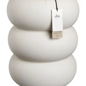 Blumentopf Elho Amber Roll High 58 cm Leinen Weiß