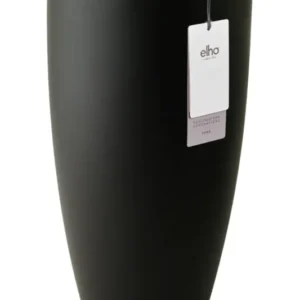 Blumentopf Elho June Round High 30 cm Schwarz