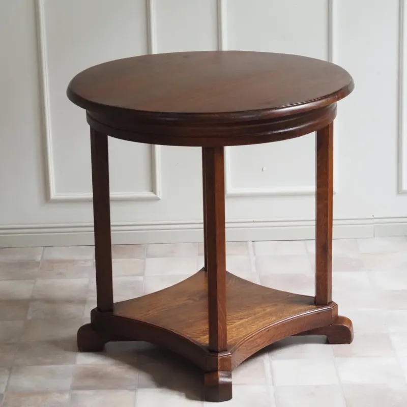 Beistelltisch Art Deco Eiche rund um 1920