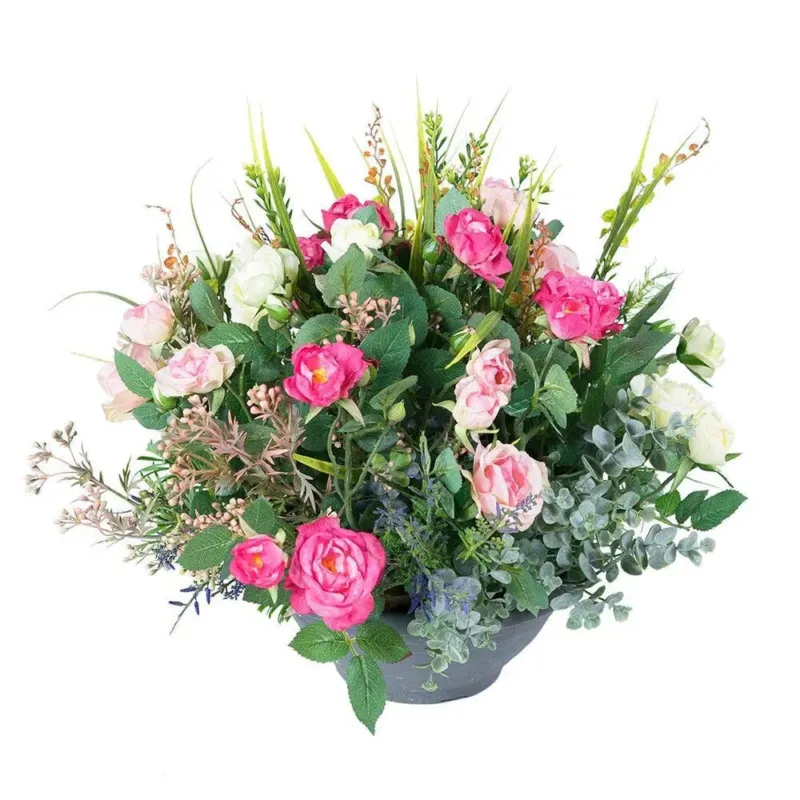 Künstliche Blumenschale - Florentine, 45 cm