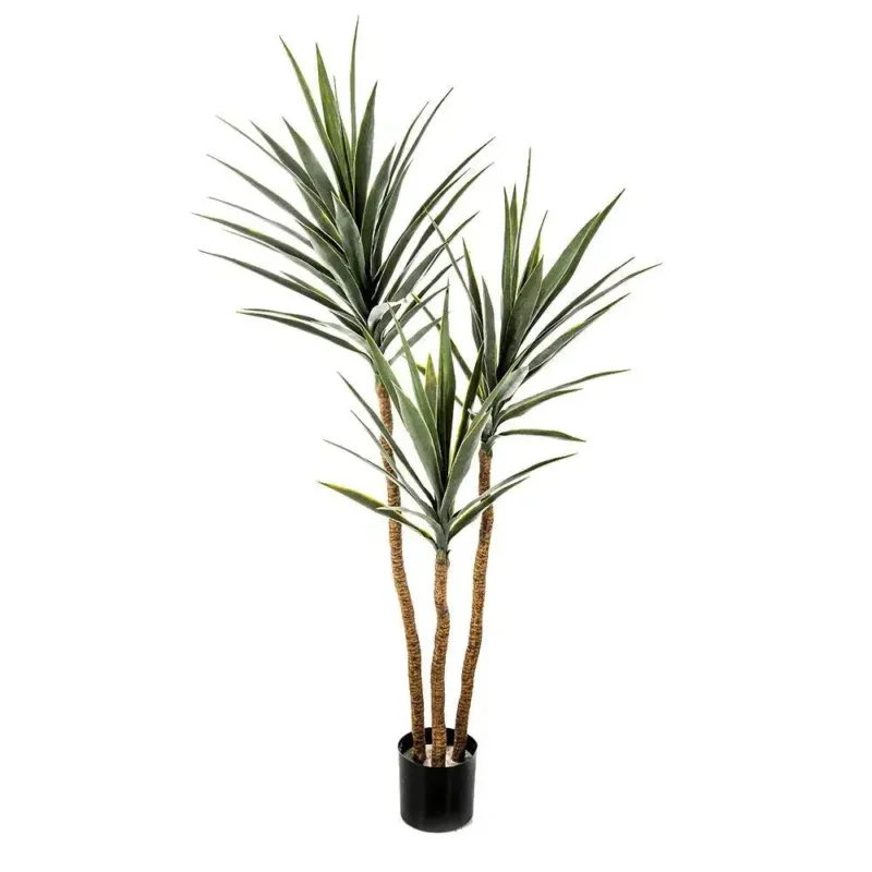 Künstliche Yucca mit Echtholzstamm - Adriana, 160 cm