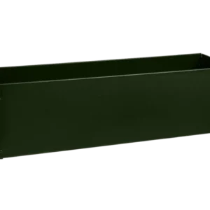 Liva dunkelgrün Balkonblumenkasten ohne Halterung 60 / 80 / 100 cm