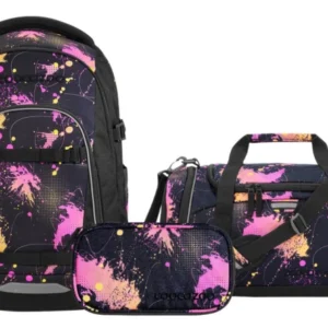 Schulrucksack-Set MATE Colour Drift 3-teilig