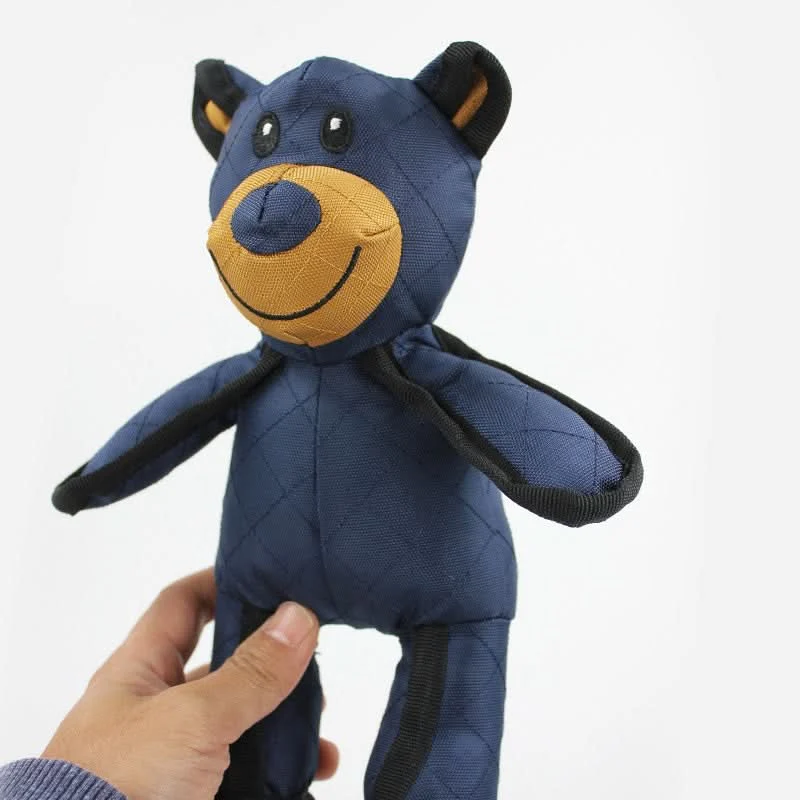 MightyBear - Indestructible Dog Toy for Aggressive Chewers, Squeaky Rubber 4