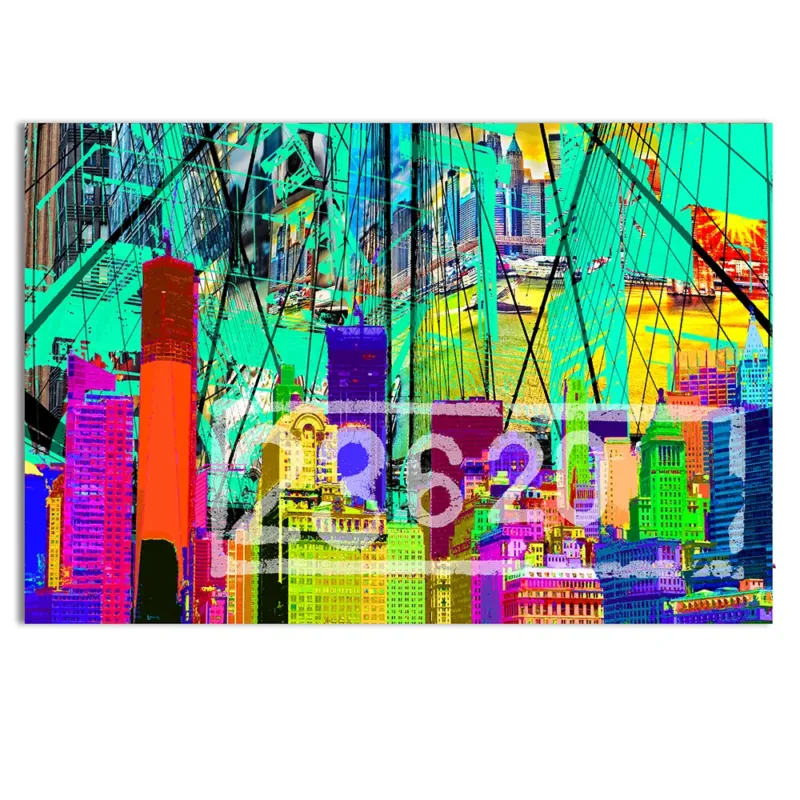 Acrylglasbild - City That Never Sleeps