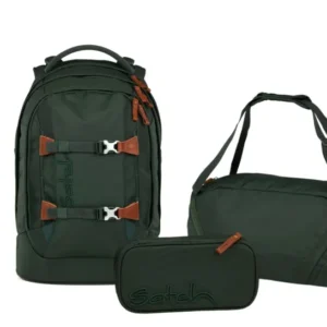 Schulrucksack-Set PACK Nordic Forest Green 3-teilig