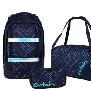 Schulrucksack-Set PACK Purple Laser 3-teilg
