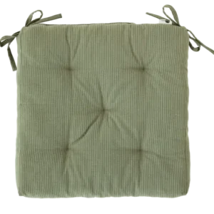 Sitzkissen mit Nadelstreifen 45 x 45 cm