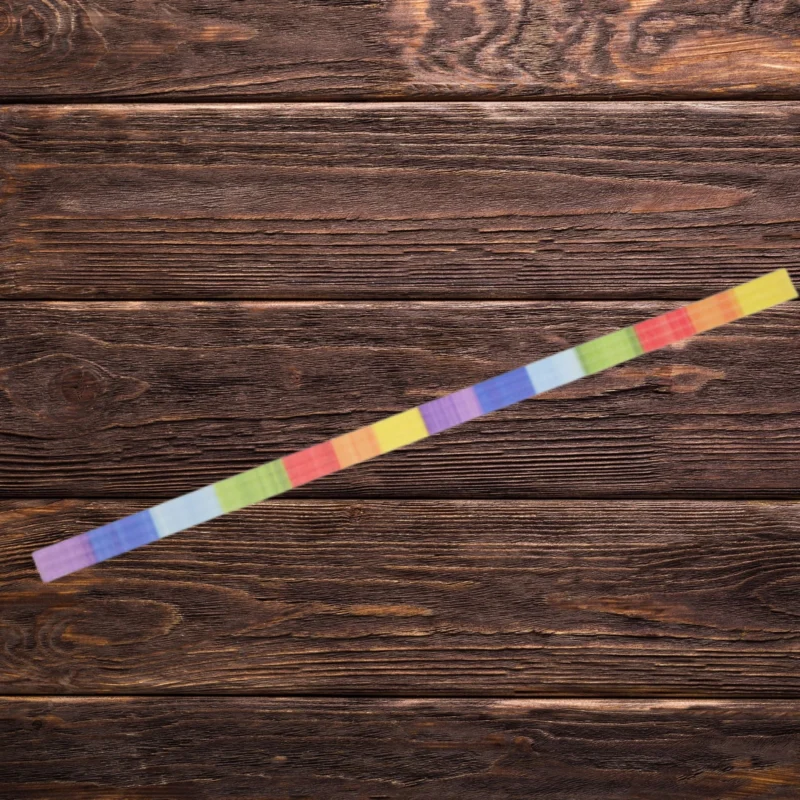 Bunte Wachsstreifen Regenbogen 3er Set