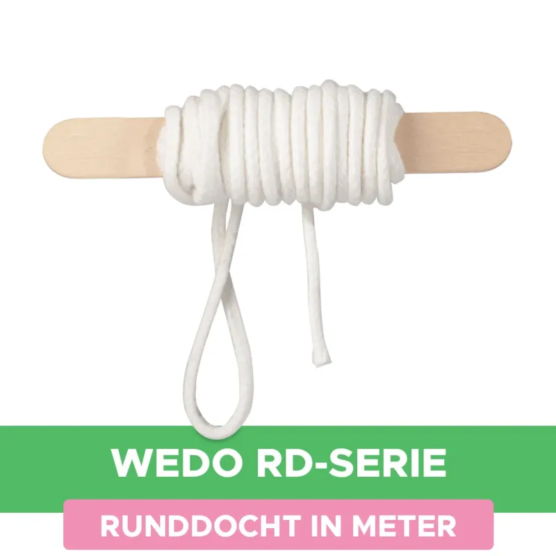 Baumwolldocht Wedo RD-Serie in Meter