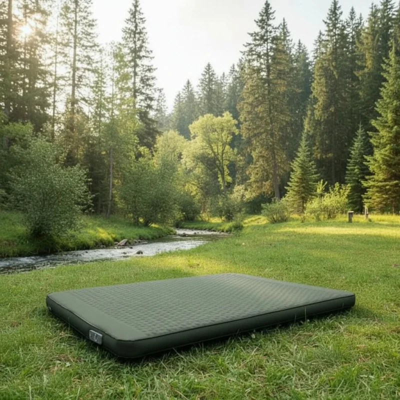 SLEEPCAMP – Inflatable Camping Pad with Carry Storage Bag