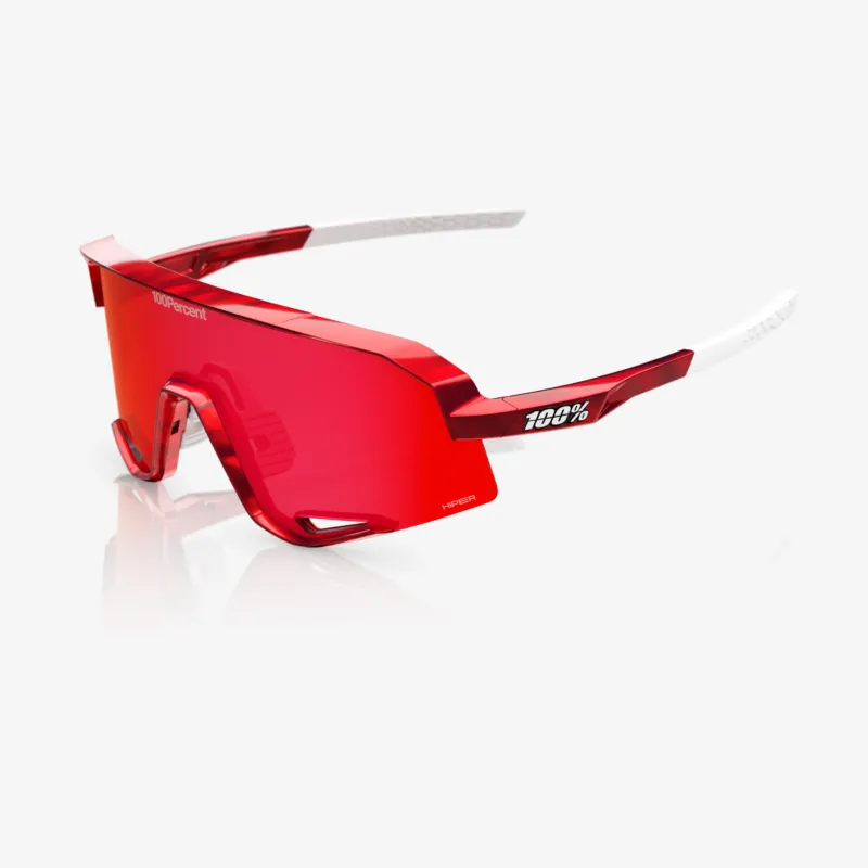 SLENDALE Pidcock Gloss Red Holographic HiPER Fire Red Mirror Lens