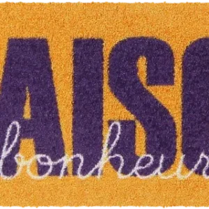 Fußabtreter klein 30x75 Maison Type orange-violet