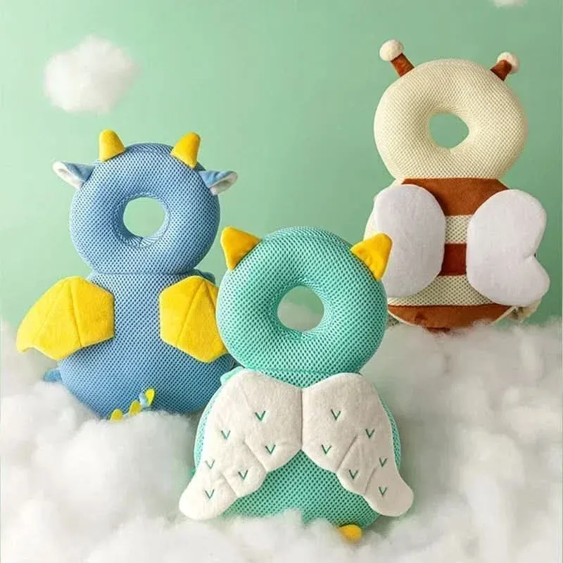 Toddler Head Protector Cushion - Breathable Safety Pad with Adjustable Buckle 5
