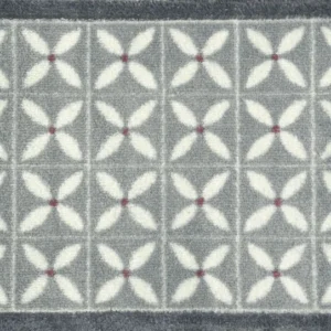 Fußmatte 40x60 Flower Fields Grey grau