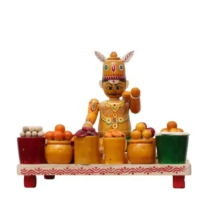 Etikoppaka Gatotkach Wooden Figurine-Home Decor