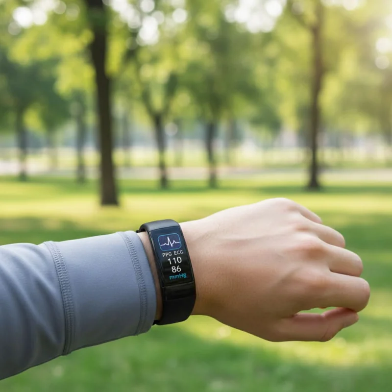 VitalBand - Accurate BP Monitor & Health Monitor with ECG Tracking 1