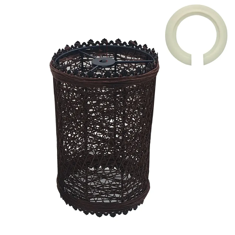 Rattan Deckenpendelleuchte