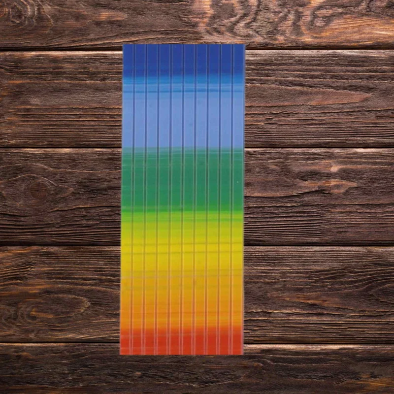 Bunte Wachsstreifen Regenbogen 13er