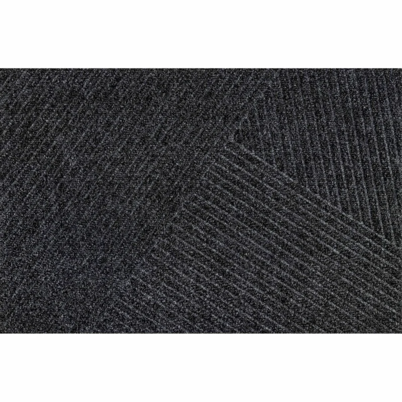 Fußmatte 60x90 Dune Stripes dark grey grau