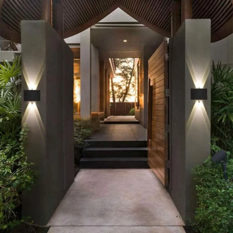 YARDGLOW Outdoor Wall Light - Energy-Efficient Waterproof LED Sconce for Exterior Use 3