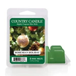 Bohemian Holiday Wax Melts online bestellen – Tannennadeln, Zypresse & Vanille Duft, 6er Pack