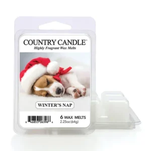 Winters Nap Wax Melts von Country Candle online kaufen – Vanille, Moschus & Kokosduft, 6er Pack