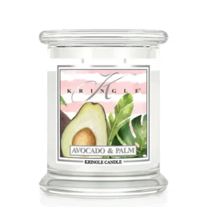 Avocado & Palm Duftkerze von Kringle Candle kaufen – Frischer Sommerduft mit Meersalz, Melone & Avocado