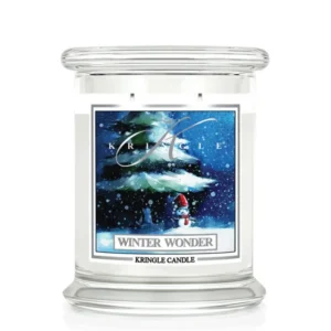 Classic Candle Winter Wonder (14.5 oz-Glas, 2-Docht) Winter Wonder von Kringle Candle ☆ frisches Dufterlebnis zum Entspannen ☆ Authentische Noten von Tannen, Zedern & Grapefruit ☆ Jetzt bestellen!