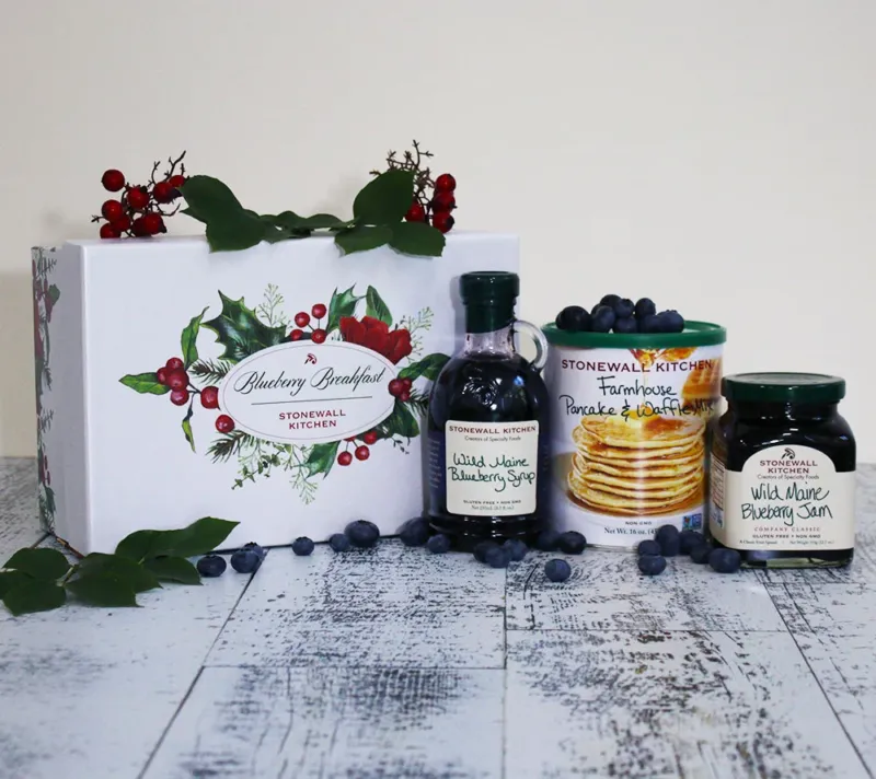 Blueberry Breakfast Geschenkbox – online kaufen für amerikanisches Pancake-Frühstück & Brunch