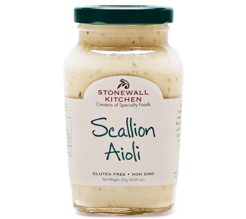 Scallion Aioli von Stonewall Kitchen ☆ Aioli mit frischen Frühlingszwiebeln ☆ Besonders cremig ☆ einzigartiger Geschmack ☆ Jetzt probieren!