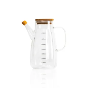Bamboo Glass Olive Oil Bottle 700 cc SSE0039 - Exporgin | Türkiye Comes to You
