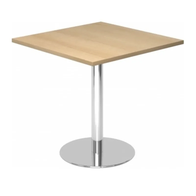 BISTRO F88Q C | Besprechungstisch | 80x80 | Chrom - System Konferenztisch - buerostuhl24