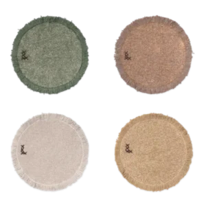 STONEWASHED COASTERS (SET OF 8)