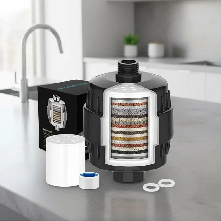 PUREAQUA – Multi Stage Shower Water Filter System
