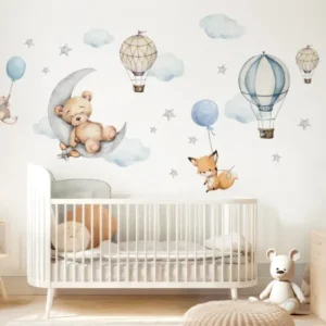 Little Deco Wandtattoo träumender Bär DL850