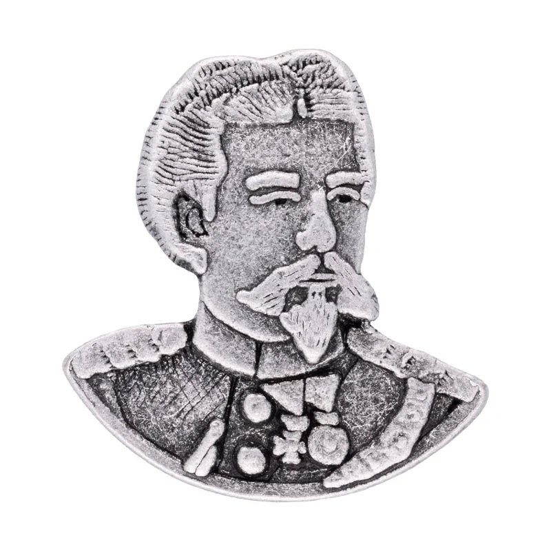 König Ludwig II PIn | altsilber