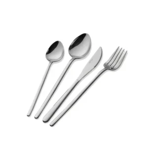 Giallo Cutlery Set Silver 24 Pieces - Exporgin - Global Shopping Site