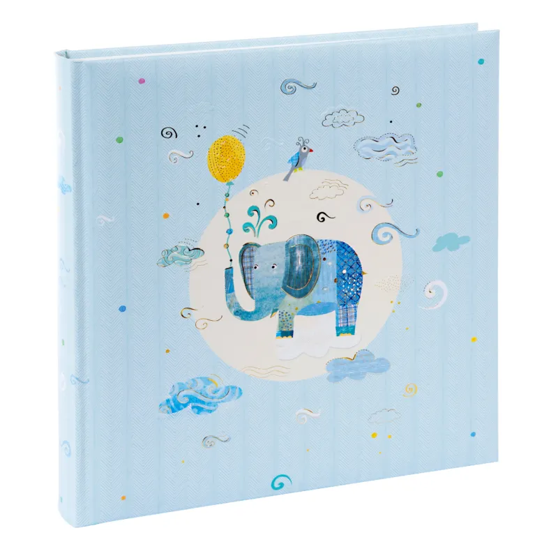 Fotoalbum Blue Elephant, 30x31 cm, 58+4 Seiten
