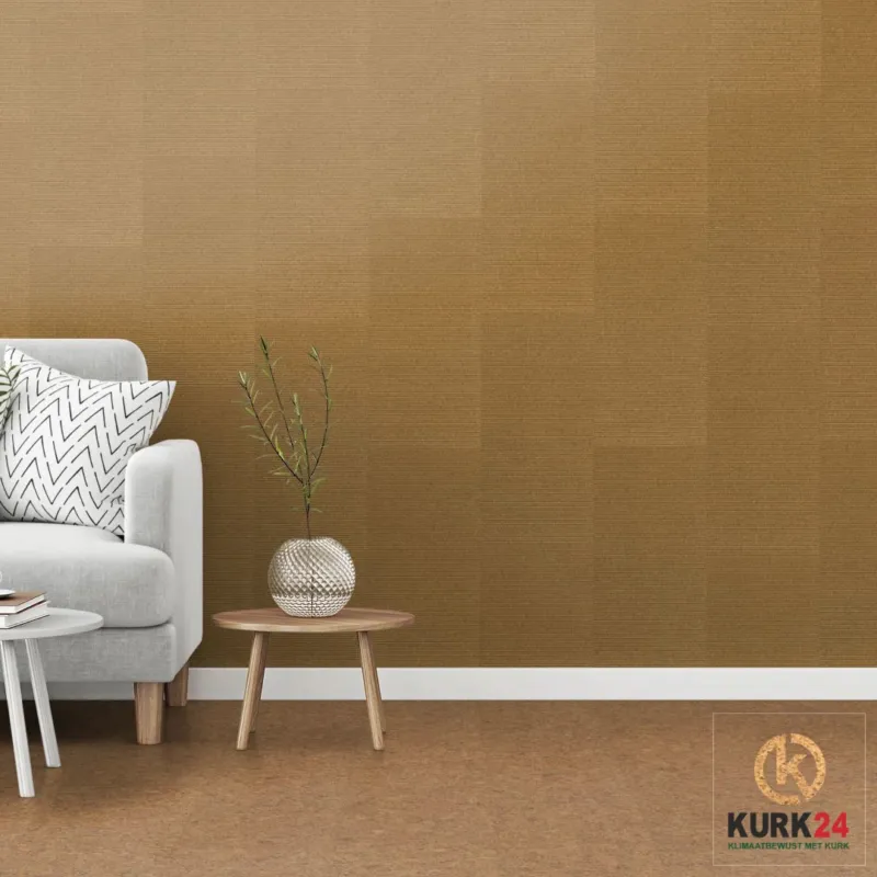 Granorte Akoestische wandkurk - Tatami Naturel - 4mm. dik - per m²