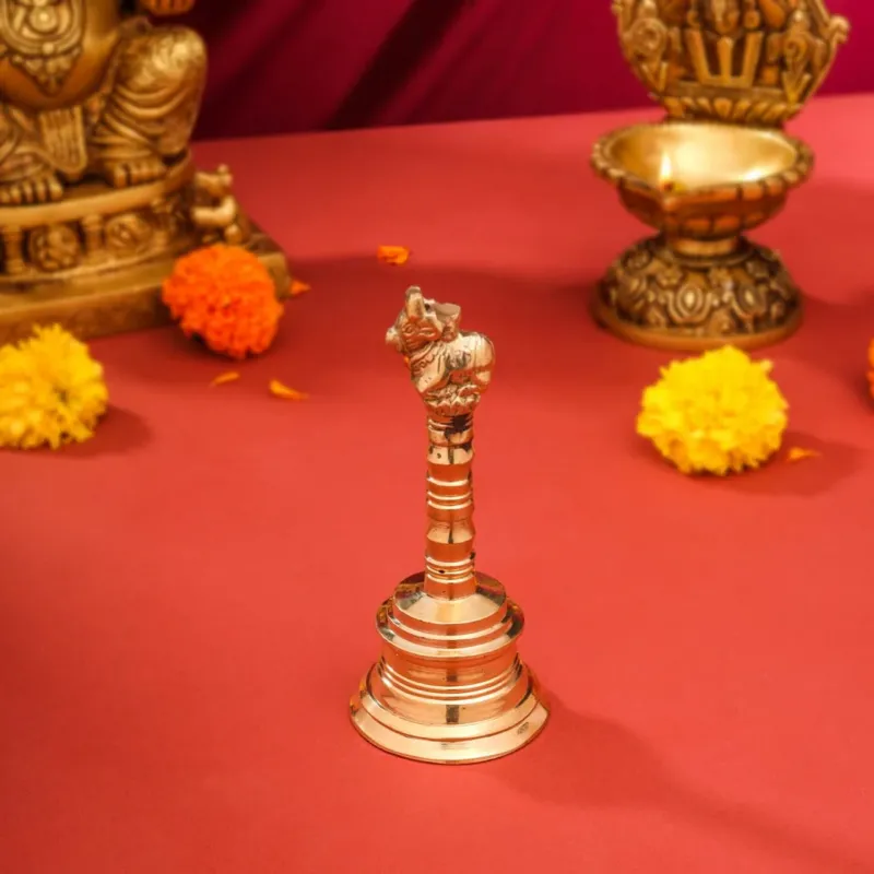 BRASS NANDI HANDBELL (5.5 Inch)