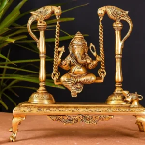 Brass Superfine Ganesha Swing/Jhula (10 INCH)