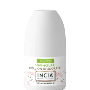 INCIA Natural Roll - On Deodorant For Women – Gentle & Long - Lasting Odor Protection With Potassium Alum & Squalene 50 Ml - Exporgin - Global Shopping Site