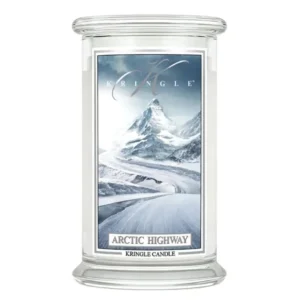 Arctic Highway Duftkerze von Kringle Candle kaufen – Frische Holz- & Tannennoten mit Amber, ideal für Winterabende