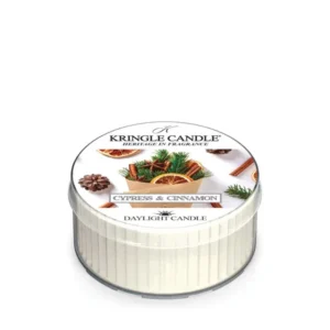 Kringle Candle Cypress & Cinnamon Duftkerze online kaufen – Zypresse, Orange & Zimt für Zuhause