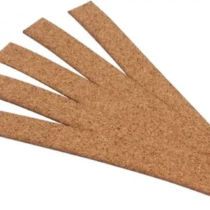 Kurk24 Kurk Rail Bedding H0 - 3mm - Modelspoorbouw 12 stuks
