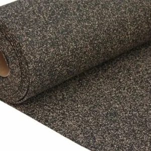 Kurk24 Rubberkurk onderlaag op rol - 5mm dik - 100cm breed - 5m lang VOORDEELROL
