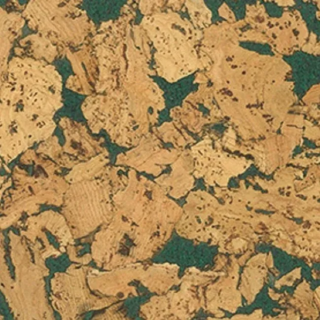 Kurk24 Wandkurk 'Country Green' GEWAXT - 60 x 30 cm - 3mm dik - per m²