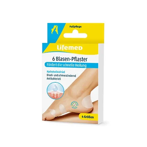 Lifemed Blasen-Pflaster 4 Größen Packung