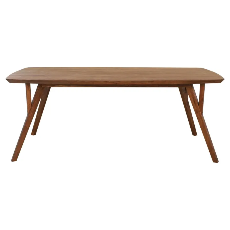 Großer Esstisch QUENZA 220 cm aus Akazienholz von Light & Living